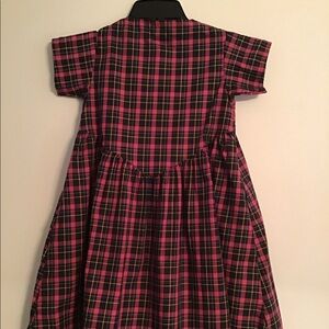 NWOT Designers MoDiDu Pink Plaid Girls Dress